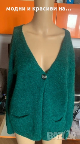 Дамска жилетка Esisto, кид мохер и бейби алпака