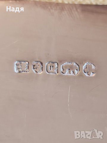 Посребрен E.P.N.S., комплект  за обезкостяване и вилица, за сервиране на риба. Цена - 120 лв., снимка 5 - Прибори за хранене, готвене и сервиране - 44382054