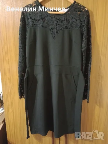 Черна елегантна рокля