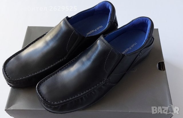 Нови и Оригинални мокасини Hush Puppies размер 45 естествена кожа