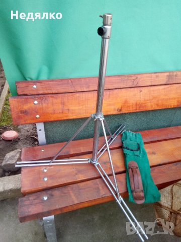 Ретро стойка за микрофон,тонколони и др., снимка 3 - Други - 31942451