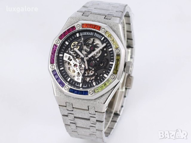 Мъжки часовник Audemars Piguet Royal Oak Rainbow с автоматичен механизъм, снимка 2 - Мъжки - 42113703