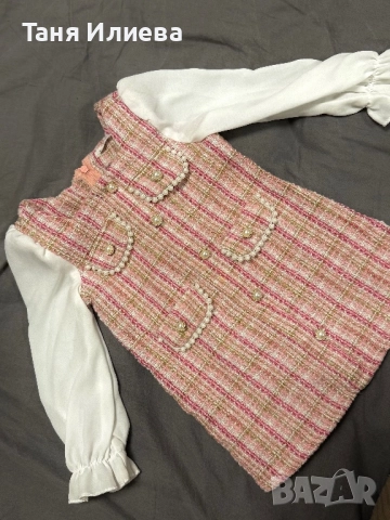 Детска рокля букле