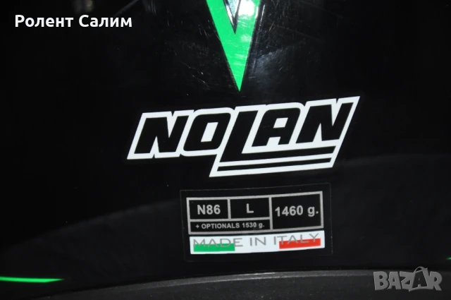 Каска Nolan N86 като нова, снимка 7 - Аксесоари и консумативи - 51323876