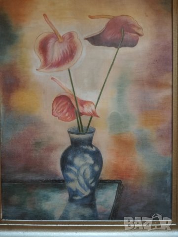 Картина-цветя, снимка 2 - Картини - 42573244