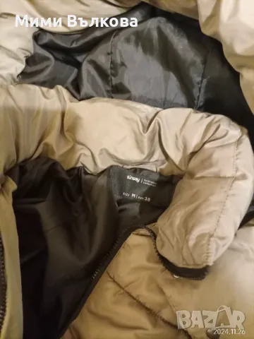 Зимно яке с качулка, снимка 2 - Якета - 48116289