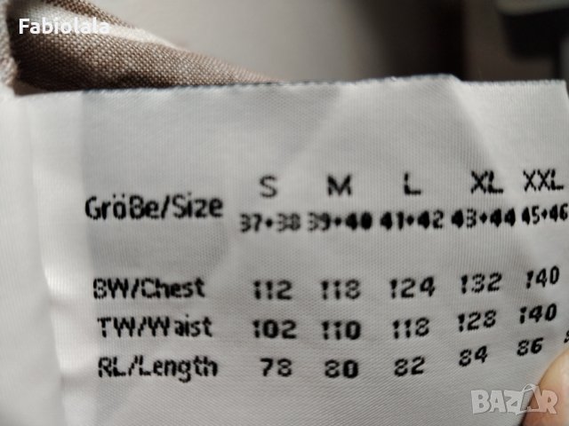 Bugatti linen/cotton shirt M, снимка 3 - Ризи - 44464523