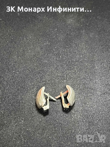 сребърни обеци 