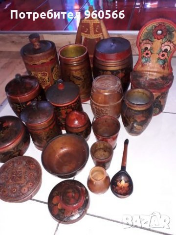 Руски дървени съдове