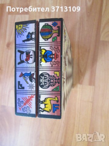 Уникален шах с ръчно изработени и рисувани фигури, снимка 15 - Колекции - 42376551