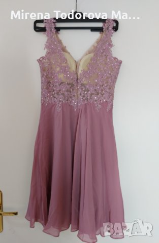 Абитуриентска рокля. EU32 XXS -100лв., снимка 4 - Рокли - 36684549