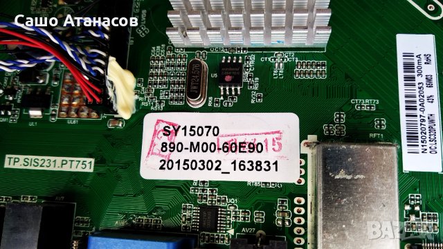 SEIKI SE32HY02UK със счупена матрица ,TP.SIS231.PT751 ,CV315PW02S ,KTT10-HT ,TFGJ32D07-ZC14FS-05, снимка 7 - Части и Платки - 31264466