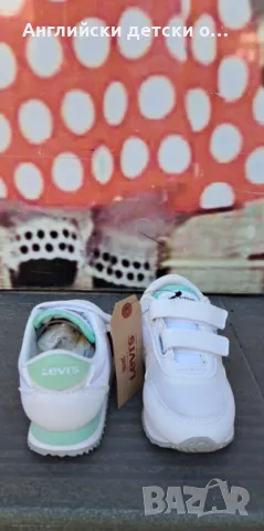 Английски детски маратонки-LEVI'S, снимка 7 - Детски маратонки - 49926815