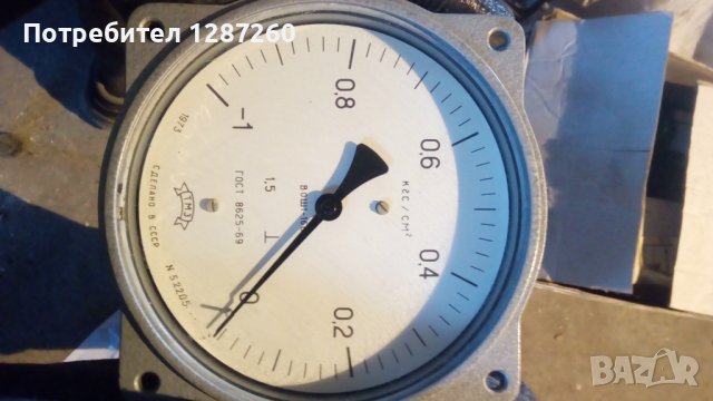 Манометри и термометри, снимка 4 - Други машини и части - 39157333