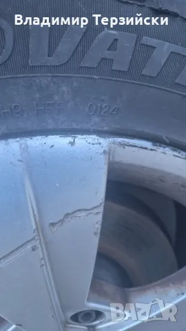летни гуми дот 24г с джанти, снимка 2 - Гуми и джанти - 49518939