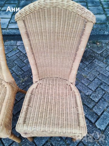 Ратанови столове внос Холандия, снимка 6 - Столове - 33986819