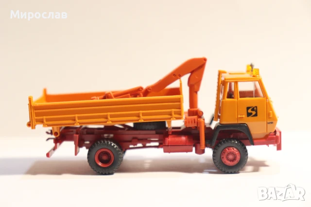 ROCO  H0 1/87 STEYR  KАМИОН МОДЕЛ КОЛИЧКА САМОСВАЛ КРАН , снимка 4 - Колекции - 51157793