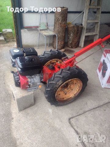 Мотоблок, мотофреза или мотокултиватор акме с фреза след основно сервизиране и нов двигател., снимка 4 - Селскостопанска техника - 54003072