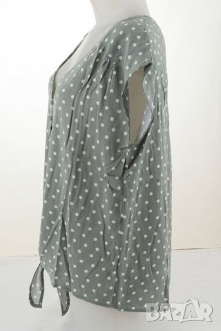 Дамска блуза на точки марка Moodo, снимка 3 - Тениски - 36790579