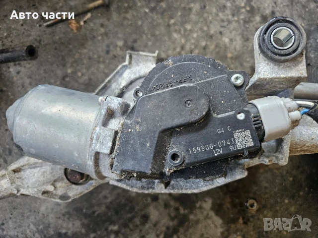 Моторче и лост за чистачките за Peugeot 4007 Citroen c-crosser, предни, 159300-0743