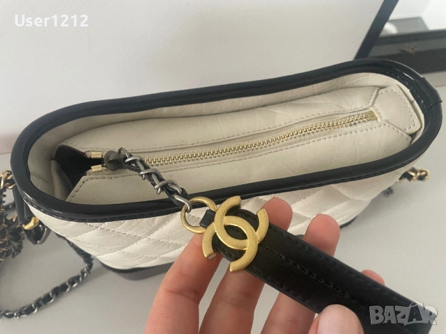 Chanel дамска чанта естествена кожа , снимка 3 - Чанти - 53911312
