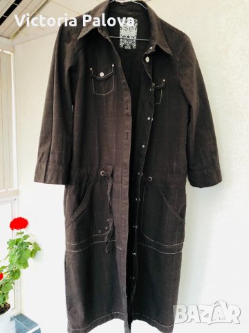 Супер рокля тип риза CECIL твърд памук, снимка 2 - Рокли - 30757383