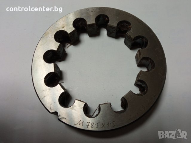 Плашка М 78.5 х 1.5 HSS