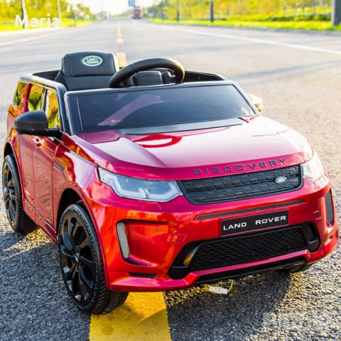 Акумулаторен джип LAND ROVER DISCOVERY Licensed 12V батерия,MP3, снимка 2 - Детски велосипеди, триколки и коли - 35469710
