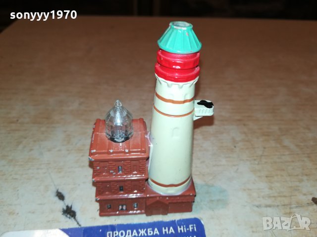 МЕТАЛНА ЗАПАЛКА-МОРСКИ ФАР ОТ ГЕРМАНИЯ 1212211954, снимка 2 - Антикварни и старинни предмети - 35117526