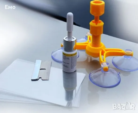 Комплект за поправка на автомобилни стъкла, снимка 6 - Аксесоари и консумативи - 48673023