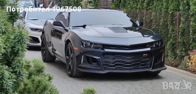Предна броня ZL1 стил за Chevrolet Camaro 10-15 с визията след 2016-та година, снимка 2 - Части - 48476514