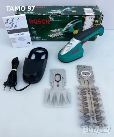 Bosch isio 3,6V - Акумулаторна ножица за трева и храсти