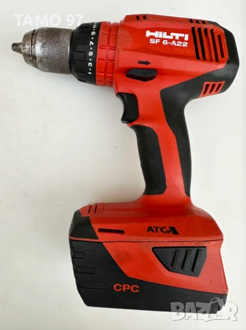 Hilti SF 6-A22 ATC - Акумулаторен винтоверт 2x22V 5.2Ah перфектен!, снимка 2 - Винтоверти - 54209270