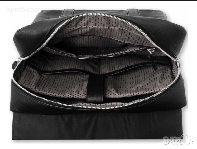 Оригинална кожена раница Moleskine – Естествена кожа (Classic Leather), снимка 3 - Чанти - 53048261