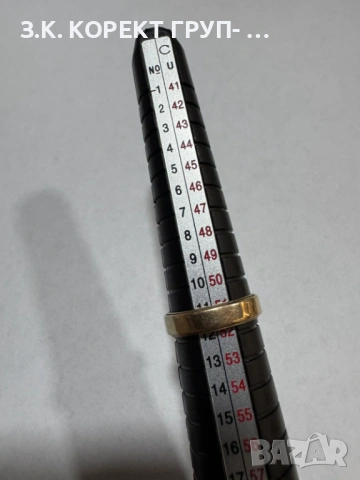 Дамски златен пръстен 14К, снимка 5 - Пръстени - 53023481