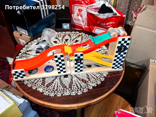 Дървена детска писта, снимка 4 - Образователни игри - 56450277