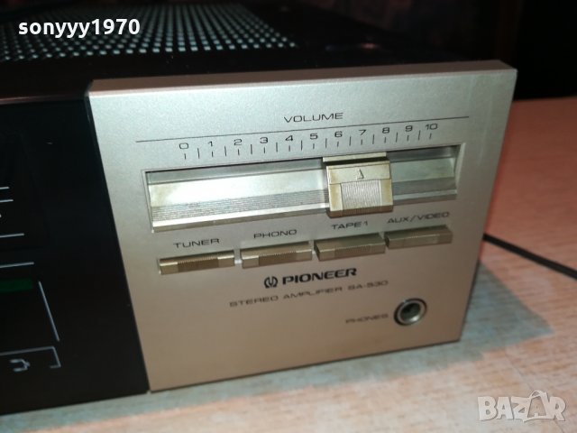 pioneer sa-530 stereo amplifier 0512201404, снимка 9 - Ресийвъри, усилватели, смесителни пултове - 31023391