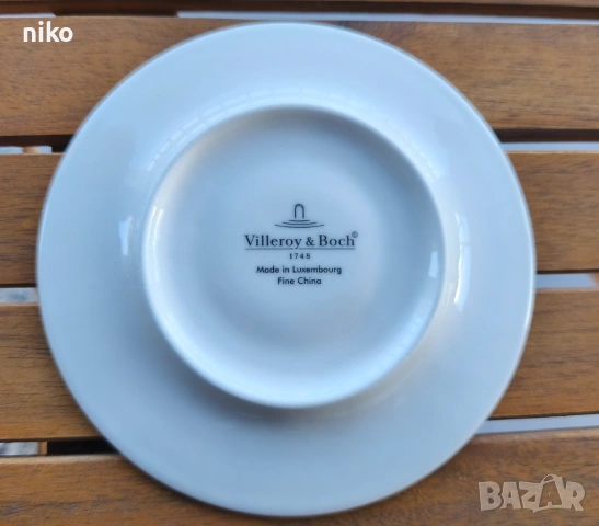 чинийка за чаша за еспресо Villeroy & Boch, снимка 3 - Чаши - 54337022