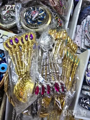 ориенталски лъжици десертни , снимка 3 - Прибори за хранене, готвене и сервиране - 48372470