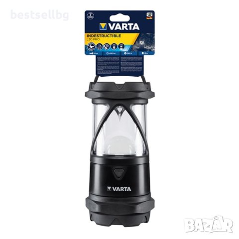 Мощна лампа за къмпинг LED фенер VARTA Indestructible палатка риболов, снимка 2 - Къмпинг осветление - 42892183