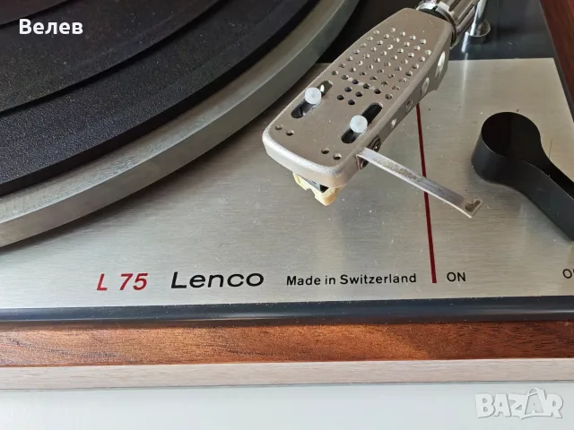 Lenco l75, Shure m103, снимка 5 - Грамофони - 56082218