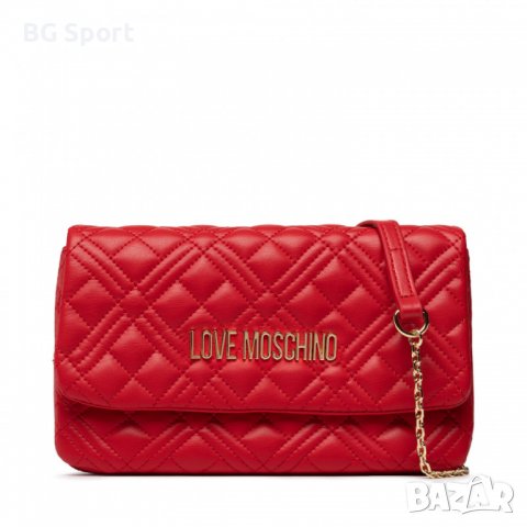 Love Moschino нова оригинална червена дамска чанта , снимка 1 - Чанти - 40080252