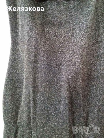 Вечерна рокля с блясък М размер абитуриентска, снимка 2 - Рокли - 40521503