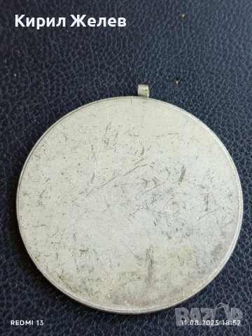 Спортен медал ТЮРНФЕРАИН МЮХЕЛНБУТЕН основан 1888г. рядък за КОЛЕКЦИЯ 74321, снимка 5 - Антикварни и старинни предмети - 51331728