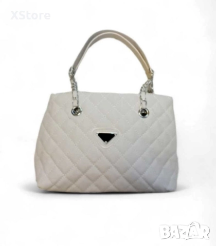 Стилна дамска ежедневна чанта с къса и дълга дръжка, снимка 6 - Чанти - 52583962