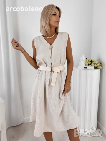 Дамска рокля OLITE, 3цвята   , снимка 8 - Рокли - 50849101