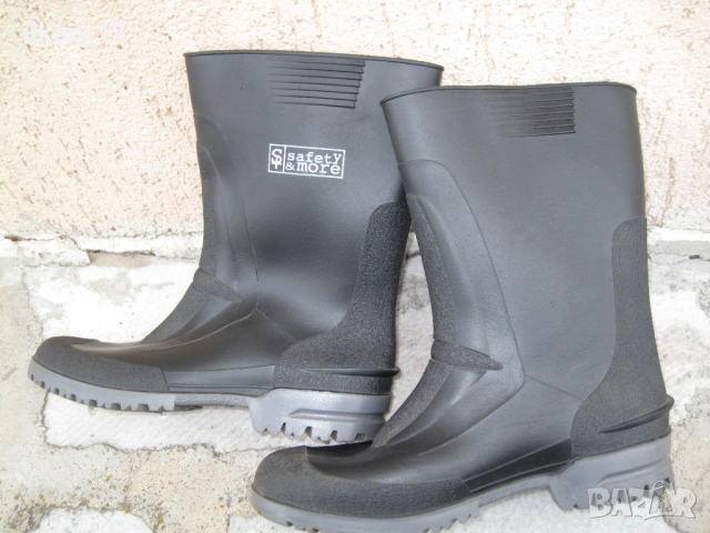 Ботуши Гумени Италянски висококачествена гума 44 Номер Внос от Германия в отлично състояние , снимка 6 - Мъжки ботуши - 54167424