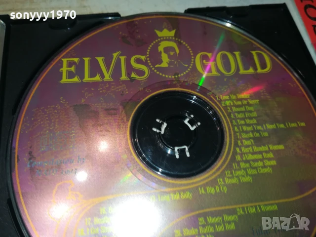 ELVIS GOLD CD 0808251903, снимка 9 - CD дискове - 51301641