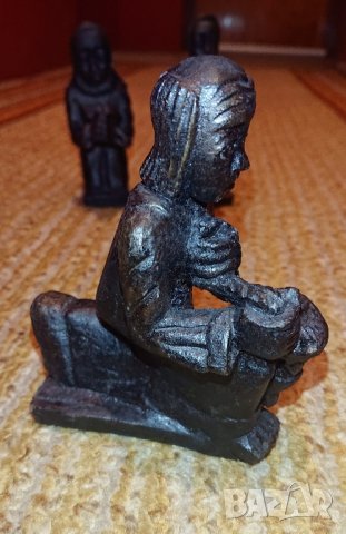 Антикварни керамични фигури, снимка 3 - Антикварни и старинни предмети - 42835781