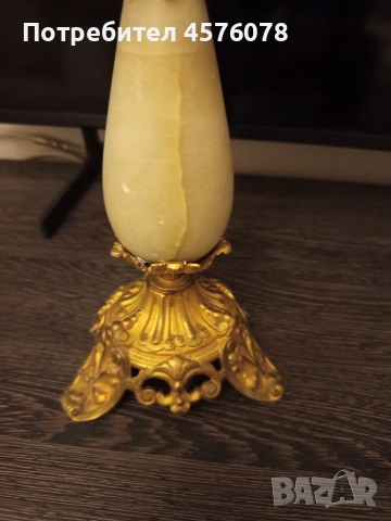 Масивен свещник за 5свещи, снимка 3 - Други ценни предмети - 54325414